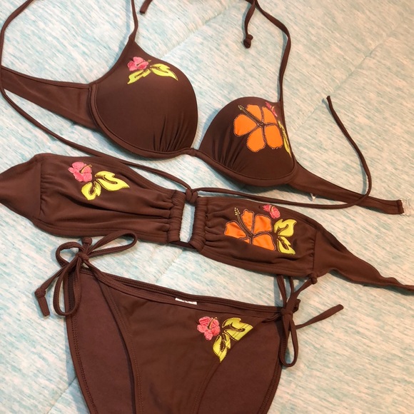 surfstyle Other - 3 piece Hawaiian bikini
